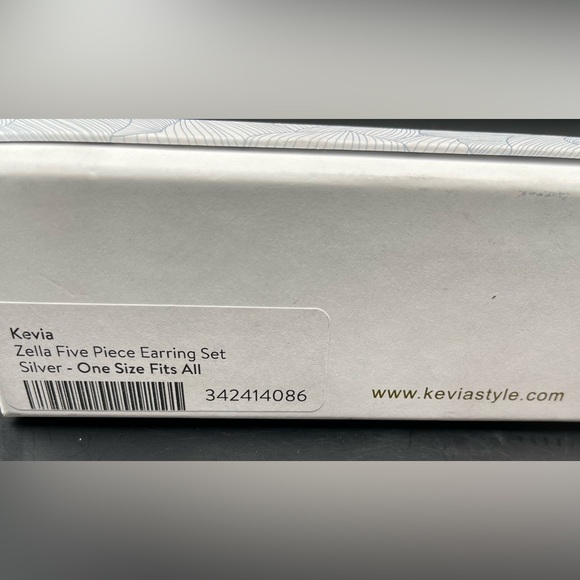 Kevia Abalone Cabochons Oval Sterling Silver &  Zirconia Teardrop Earrings Sets - Picture 4 of 7